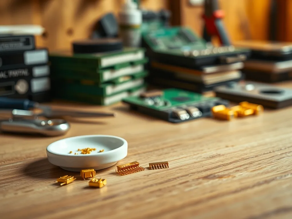 Gdzie sprzedać złoto z elektroniki? Poradnik i najlepsze opcje